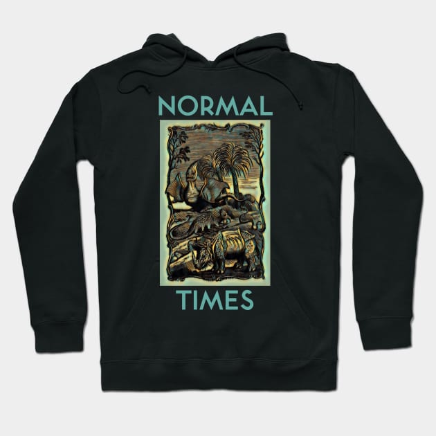 Normal Times Hoodie by kenrobin